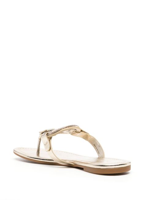 Ciabatte miller pave in oro -  donna TORY BURCH | 153708723
